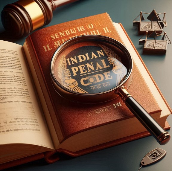 341 ipc in hindi